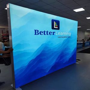 กล่องไฟอะลูมิเนียมแบบยืดได้พิมพ์ลายสำหรับงานแสดงสินค้าน้ำหนักเบาประกอบงานแสดงสินค้างานแสดงสินค้าแบบพกพาได้อย่างรวดเร็ว - Product Image 4