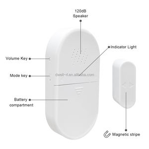 Alarme de porte et fenêtre 120DB pour enfants Alarme anti-effraction Alarme de fenêtre et piscine pour la <span class=keywords><strong>maison</strong></span> - Product Image 3