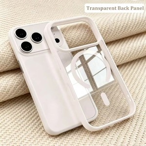 Pour <span class=keywords><strong>iPhone</strong></span> 18promax 18 18pro Étui de téléphone transparent magnétique en acrylique Best Seller - Product Image 3