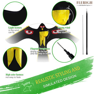 Cerf-volant effaroucheur d'<span class=keywords><strong>oiseaux</strong></span> Flying Hawk, répulsif pour <span class=keywords><strong>oiseaux</strong></span>, protection de jardin - Product Image 3