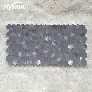 MyWow USA Europe <strong>Wall</strong> Mosaic <strong>Tiles</strong> 4mm <strong>Sticky</strong> Back Square Modern Classic Contemporary Bathroom Mosaic <strong>Tile</strong> - Product Image 6