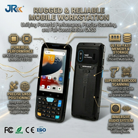 Collecteur de données Android robuste JR 957, 4 Go, 64 Go, écran tactile de 4,0 pouces, lecteur de codes-barres 1D 2D pour la logistique d'entrepôt