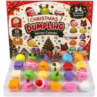 Calendrier de l'Avent de Noël 2026 : Jouet Squishy, Compte à Rebours de Noël, Jouet Promotionnel Surprise, Vente en Gros