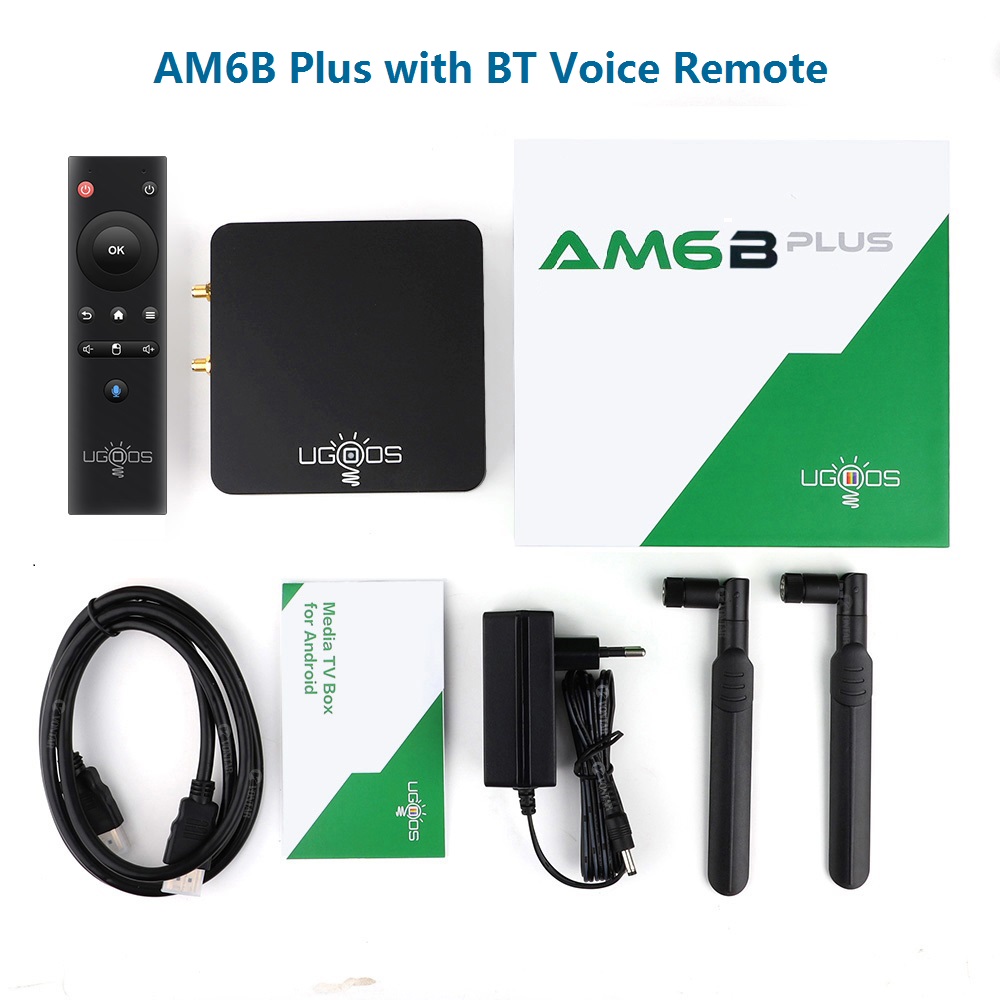 UGOOS AM6B Plus Wifi 6 TV Box - Amlogic S922X, 4GB DDR4, 32GB