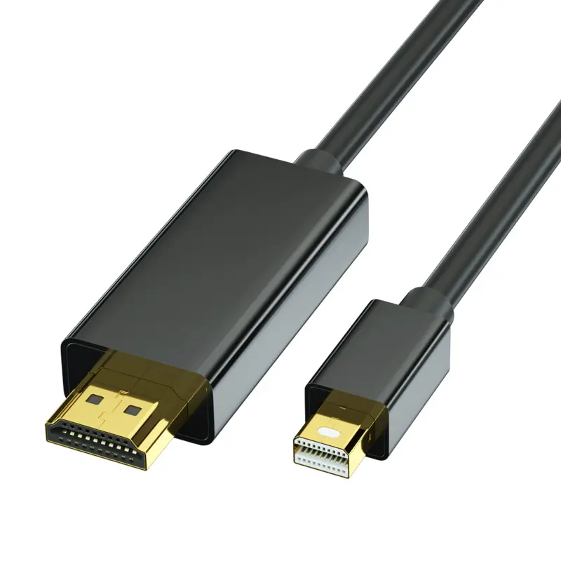 1.8m 고품질 4K x 2K 미니 DP Hdmi 케이블 DP1.2 미니 DisplayPort HDMI 컨버터 어댑터 케이블