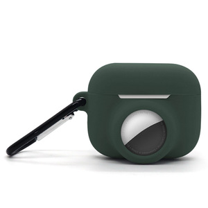 Housse de protection pour écouteurs 2 en 1 anti-rayures, toucher doux, pour <span class=keywords><strong>Airpods</strong></span> Pro3 avec <span class=keywords><strong>Airtag</strong></span> - Product Image 2