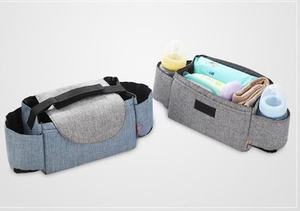 Sac de rangement latéral durable multicolore pour fauteuil roulant avec 4 poches - Product Image 4