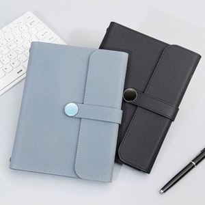 Organiseur/Agenda en cuir PU spirale de haute qualité Prolead, avec logo personnalisé imprimé en CMJN, 80 feuilles, format A5 - Product Image 1