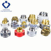 Raccord de tuyau Luxe DIN 2817/EN14420-5 avec filetage mâle GA, queue de tuyau lisse ou dentelée