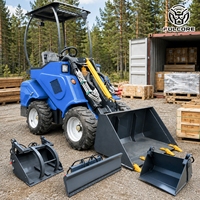 Chargeur télescopique modèle populaire FULCORE à direction hydraulique, utilisation polyvalente pour le chargement de camions