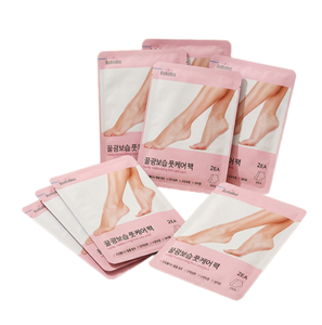 ROROBEE Lot de 2 masques hydratants pour les pieds au miel, texture légère et respirante, gel doux naturel, soins quotidiens pour la beauté des pieds - Product Image 3