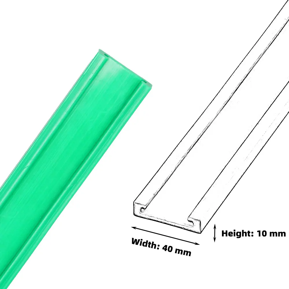 기계 성능 향상 내구성 맞춤형 색상 압출 UHMWPE 플라스틱 프로파일 마모 스트립 최적 UHMW 마모 스트립