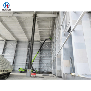 Piezas de Metal de construcción, estructura de acero ligera, resistente al agua, prefabricadas, a la venta - Product Image 2