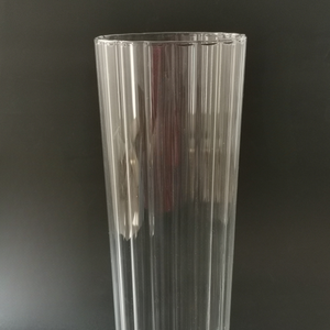 אגרטל פסים שקוף צינור זכוכית נורדי אור יוקרתי סִגְנוֹן קישוטים צמח אגרטל הידרופוני זכוכית - Product Image 4