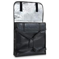 Sac isotherme pour livraison de pizzas, sac isotherme pour aliments, doublure en aluminium, imperméable, pliable, bandoulière, 22L-80L