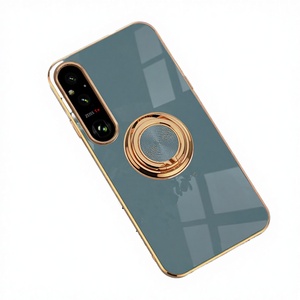 Coque de téléphone en TPU avec support en époxy et finition miroir métallique - Product Image 4