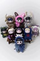 Kiki Dark Fairy Tale Poupée de bureau de poche à la mode Série de boîtes aveugles officielles Figure en peluche élégante Jouet Cadeau Nanoparticle Rempli