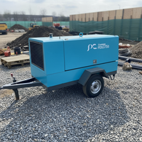 Compresseurs d'air diesel à vis d'occasion Airman PDS375S 400 460 à bon prix pour l'exploitation minière