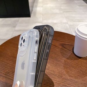 Custodia per cellulare unica in TPU trasparente <span class=keywords><strong>bianco</strong></span> e nero all'ingrosso per <span class=keywords><strong>iPhone</strong></span> Air 17 Pro Max 16 15 14 11 XS <span class=keywords><strong>XR</strong></span> X 8 7 Plus - Product Image 5
