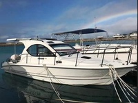 Yacht de luxe en aluminium de 32 pieds, bateau de pêche et de croisière