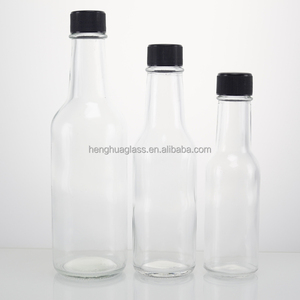 Chất lượng cao 3oz 5oz 8oz 90ml 150ml 250ml thủy tinh woozy chai cho nước sốt nóng và cà chua Ketchup chai thủy tinh với nắp nhựa - Product Image 3
