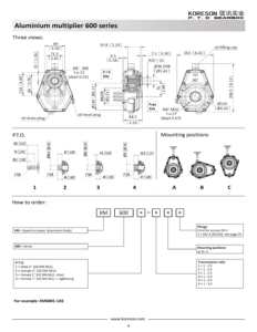 트랙터 속도 증가기 60004 시리즈 <span class=keywords><strong>PTO</strong></span> 기어박스 농업 기계용 - Product Image 6
