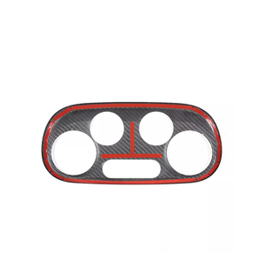 Cadre <span class=keywords><strong>de</strong></span> garniture <span class=keywords><strong>de</strong></span> commutateur <span class=keywords><strong>de</strong></span> réglage <span class=keywords><strong>de</strong></span> climatiseur <span class=keywords><strong>de</strong></span> console centrale <span class=keywords><strong>de</strong></span> fibre <span class=keywords><strong>de</strong></span> carbone véritable pour <span class=keywords><strong>Fiat</strong></span> <span class=keywords><strong>500</strong></span> 2021-2023 accessoires d'intérieur <span class=keywords><strong>de</strong></span> voiture - Product Image 4