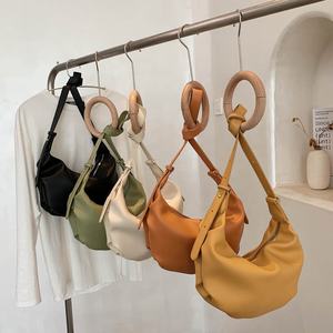 Bolso Bandolera de Mujer 2025, Estilo Vintage, de Cuero PU, Forma de Dumpling, Moderno, Casual, para Exteriores, Bolso de Hombro Tipo Hobo para Jóvenes - Product Image 1