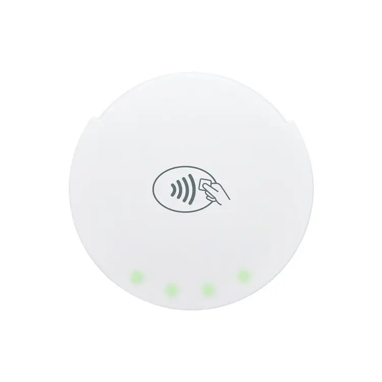 Mini Circular Android MPOS BT Smart Mobile Kartenleser mit Pinpad zur Unterstützung von MSR EMV Chip NFC Readern mit SDK