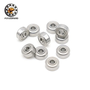 Rodamientos de Bolas de Acero Inoxidable Flyleopard Sr3zz 4.762x12.7x4.978mm ZZ Sellados para Uso en Motores - Product Image 1