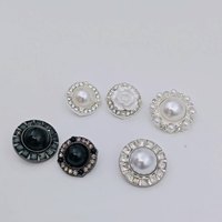 Kancing Mutiara Gaya Cina, Kancing Warna-warni & Hitam Custom, Kancing untuk Gaun, Blazer, Jersey, dan Pakaian Luar