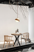 Usine orientale Design moderne bois verre suspension lampe maison hôtel intérieur éclairage décoratif lustres lampes suspendues