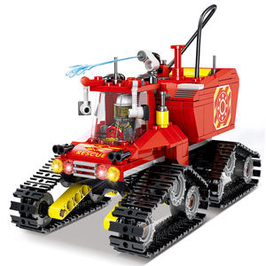 KAZI Nouveau Camion de Pompiers à Blocs de Construction, Cadeau de Noël, Compatible avec Toutes les Grandes Marques, Jouet Éducatif pour Enfants - Product Image 4