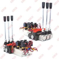 Vanne de commande directionnelle hydraulique à trois voies FLYBY, pression 35MPA, débit 40-120L/min, fourniture d'usine