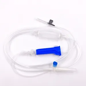 OEM ODM Manufacturer Wholesale Ce Soluset Burette Medical Infusion Set Single Use IV Set