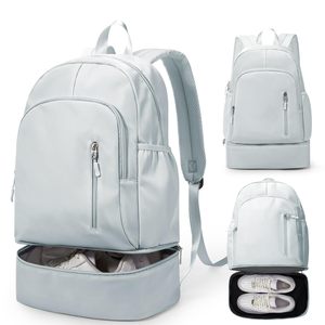 Mochila Ligera para Gimnasio con Compartimento para Zapatos y Bolsillo Impermeable para Hombres y Mujeres - Product Image 1