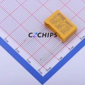 Condensador de Seguridad PX104K2C1503, Componente de Montaje en Orificio (THT), P=15mm, 100nF, 10%, 310V/380V/350V X2 - Product Image 1