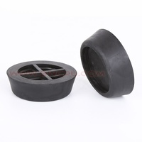 Pieds de pieds de chaise en caoutchouc de silicone de base de meubles antidérapants en gros, embouts de chaise en caoutchouc
