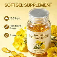 Capsules de Gélules Molles d'Huile d'Onagre 500mg Oméga 369 à Marque Blanche OEM – Complément Naturel pour l'Équilibre et la Santé de la Peau des Femmes