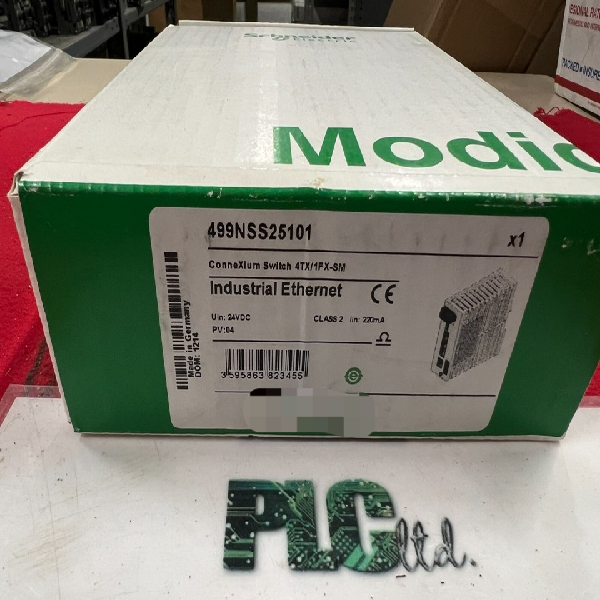 New 499NSS25101 Electric Connexium Industrial Ethernet Switch Fast Shipping Plc