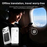 AI Translator Dual Engine Offline Multi Language Video Voice Translation Long Standby Portable Translator for Travel Business