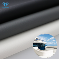 Rouleaux de tissu synthétique en cuir PVC de qualité marine, résistant aux UV et anti-moisissure, pour revêtement de sièges de bateau et de canapés, épaisseur 0,9 mm, largeur 54 pouces