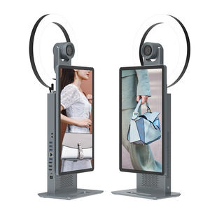 Máquina de transmisión en vivo de escritorio profesional de 15,6 pulgadas 2K Tiktok Facebook Lcd pantalla táctil todo en uno equipo de transmisión en vivo - Product Image 1