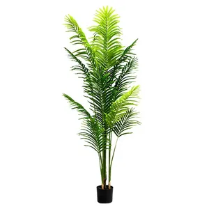 Plantes artificielles, arbre décoratif pour la maison, bonsaï, plantes en plastique, pots, plantes de jardin, aménagement paysager, palmier d'intérieur moderne, contemporain - Product Image 6