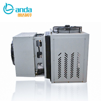 2hp -25c Basse Température Petite Chambre Froide Walk-in Chiller Room Unité de Condensation Murale Monobloc Monobloc Monopièce Refroidisseur D'air Utilisation Plug-in