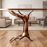 Italienischer Luxus-Couchtisch mit Glasplatte Modernes Zeitgenössisches Design für Zuhause, Apartment, Villa & Designer-Wohnungen