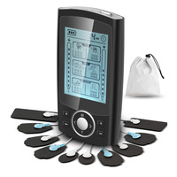 36 modes, 20 niveaux de force, double canaux pour soulager la douleur au dos, masseur électrique rechargeable TENS Machine