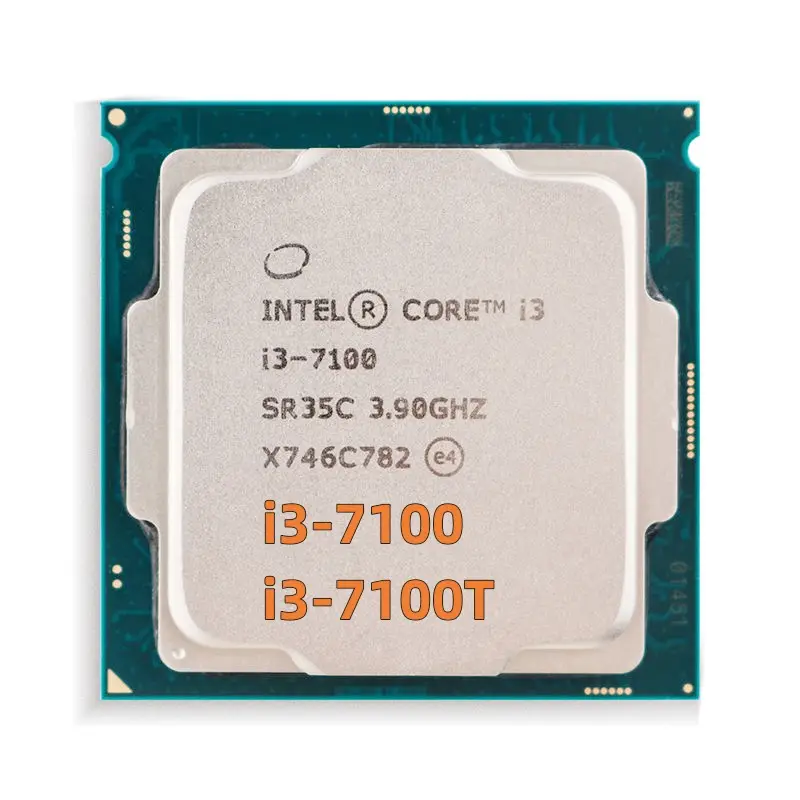 Heißer Verkauf Intel CPU I3-7100 7. Generation Dual Core Prozessor Sockel Lga1151 Prozessor Kern I3 7100