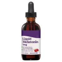 Gouttes liquides de mélatonine haute puissance 1 mg 60 ml saveur naturelle de baies Complément alimentaire Vente en gros ODM en vrac