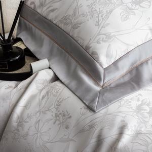Thiết kế thanh lịch kích thước đầy đủ <span class=keywords><strong>Jacquard</strong></span> dành cho người lớn pillowcases sang trọng Lyocell bông sateen <span class=keywords><strong>Comforter</strong></span> Cover bedding <span class=keywords><strong>Set</strong></span> Nhà cung cấp - Product Image 5